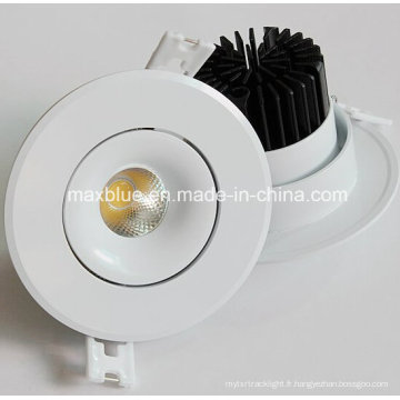 10W encastré CREE COB LED Downlight